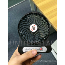 2015 Recarregável Recarregável USB Bateria De Lítio Mini Protable Fan